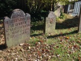 coffee, a sunny autumn day and a really old cemetery